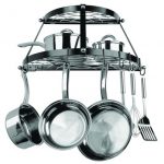 Double-Shelf-Wall-Hanging-Pot-Rack