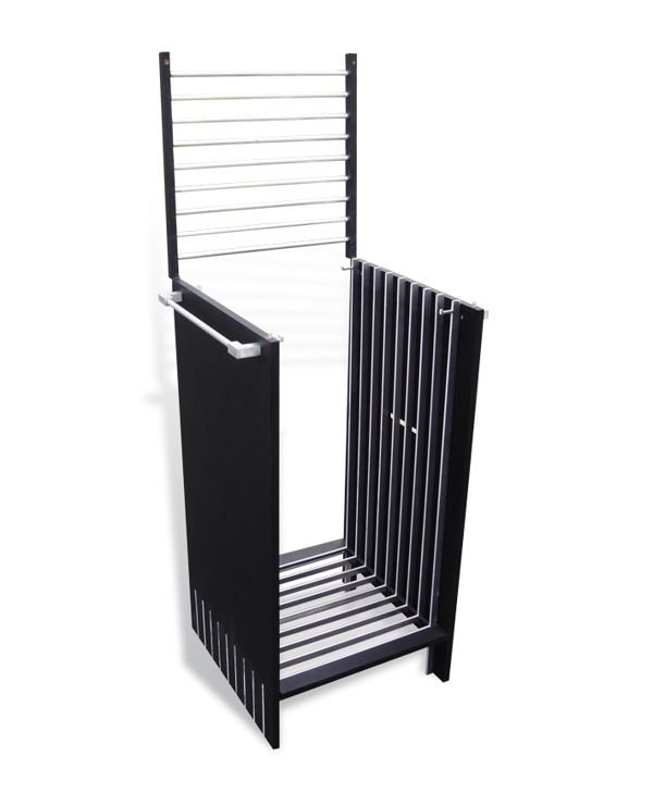 Drying Rack, Hamper and Ironing Board AllInOne Living in a shoebox