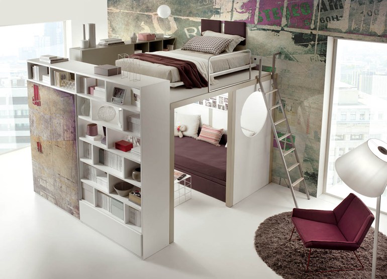 new collection of space-saving beds from tumidei - living in a shoebox