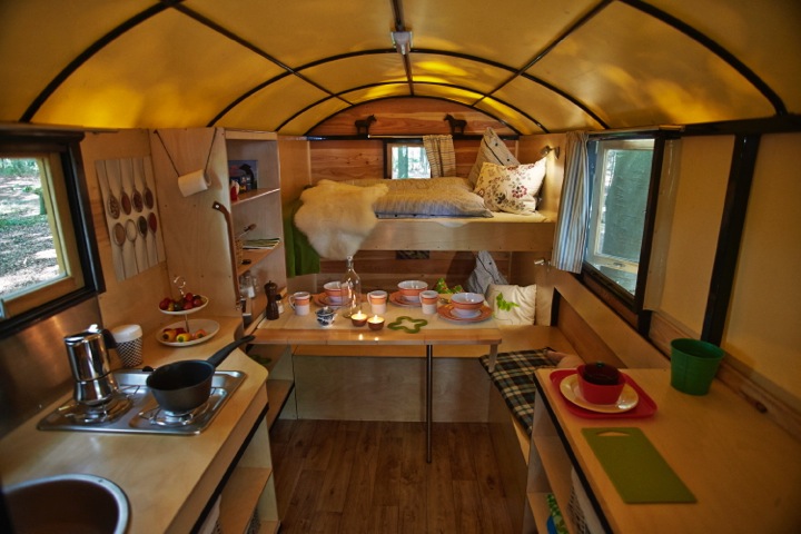 Travel the German moorland in a horse drawn caravan
