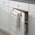 InterDesign Axis Over the Cabinet 9-Inch Double Towel Bar