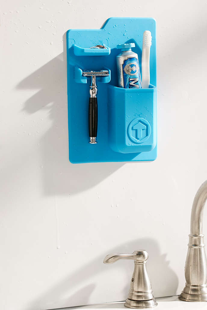 Tooletries Mighty Toothbrush Razor Holder - 18 Space-Saving Ideas for Your Bathroom