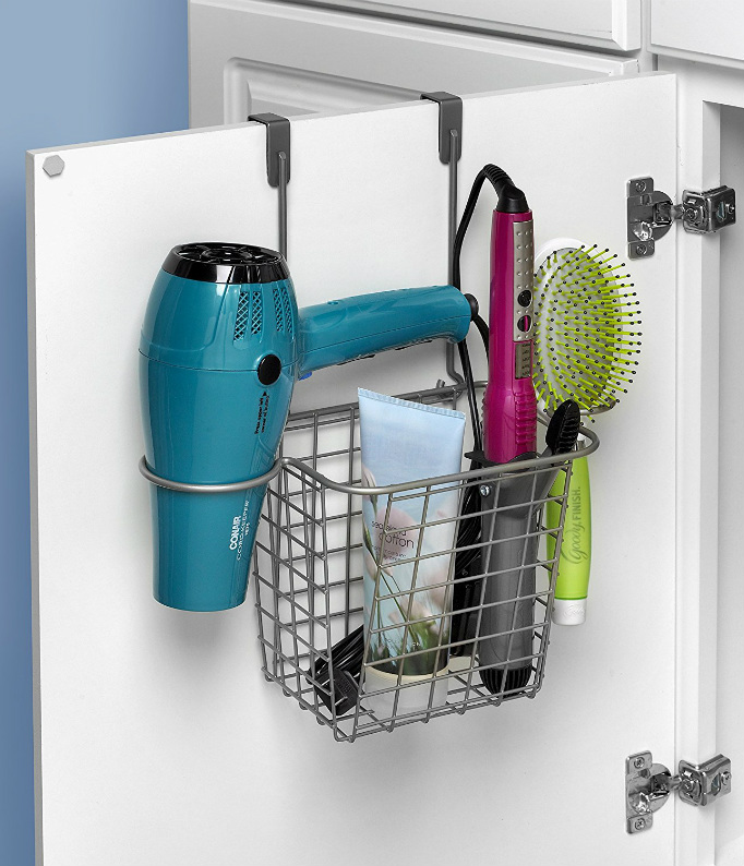 over door bathroom storage - 18 Space-Saving Ideas for Your Bathroom