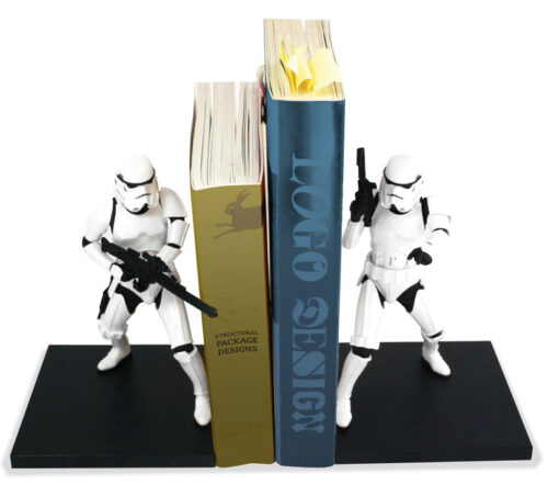 storm trooper bookends
