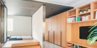 The folded apartment from Moredesignoffice 1