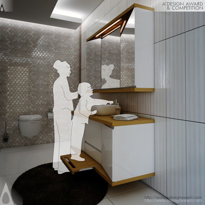 MYBath Bathroom Cabinet by Kemal Yıldırım
