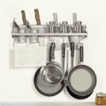 plumeet-multifunctional-aluminum-wall-hanging-kitchen-rack-with-shelvesbottle-racksvarious-hanger-hooks-pot-organizers-for-kitchen-organization