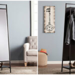 Upton Home Dobbler Hidden Coat Rack and Mirror