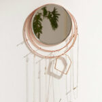 Wall-Mounted Lapsis Mirror + Jewelry Storage