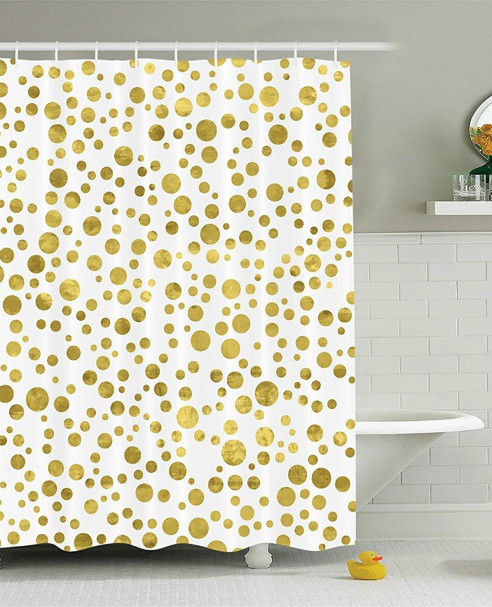 Polka Dots shower curtain