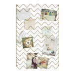 Umbra Zig Zag Photo Collage Display in Gold