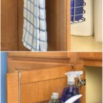 Diversified Duo Over-the-Cabinet Towel Bar and Medium Basket
