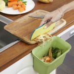 Full Circle Scrap Happy Food Scrap Collector and Freezer Compost Bin, Green