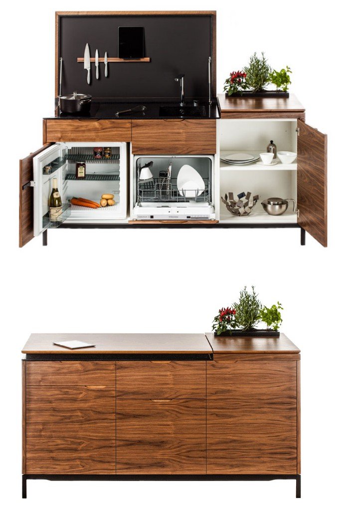mini cuisine 1 - Nine Stunning Kitchenettes From Around the World