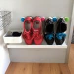 Shoe shelf for small spaces