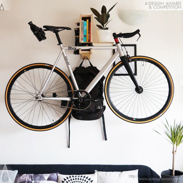 Berlin Bicycle Rack Indoor bicycle storing by Adrian Bogdan