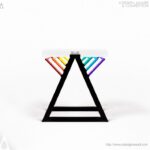 Darkside Stool or Side Table by Romulo Teixeira and Cintia Miyahira