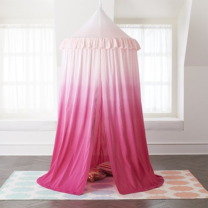 Pink Ombre Hanging Play Home Canopy
