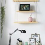 Mkono Wall Hanging Shelf Wood Floating Shelves