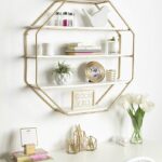 Octagon Floating Wall Shelves