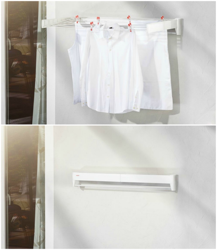 collapsible drying laundry rack - 10 Space-Saving Drying Racks for Small Spaces
