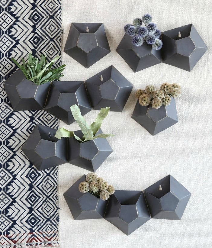 Ten Beautiful Vases You Can Hang on the Wall Living in a shoebox