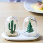 Winter Summer Salt & Pepper Shaker Set