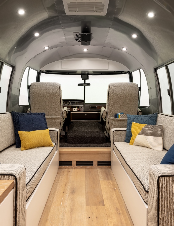 Contemporary City Airstream Motorhome by Timeless Travel Trailers 1-9