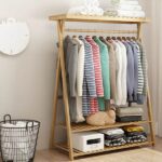 bamboo clothes rack