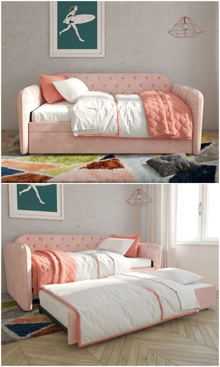 daybed-pink