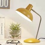 mustard yellow lamp