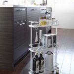 YAMAZAKI home 7152 Tower Rolling Kitchen Storage Cart