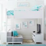 Hampton Convertible Loft Set With Cushy Loveseat