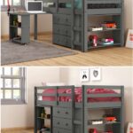 grey-loft-bed-desk