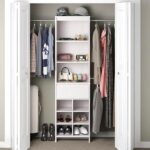 Ameriwood Home Adult Closet Organizer, Vintage White