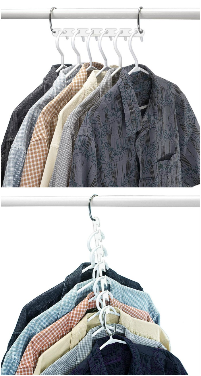 space saving - 20 Brilliant Ideas for Organizing Your Closet