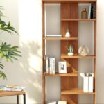 DEVAISE 7-Tier Bookshelf Home Office Shelf Storage Rack with Anti-toppling Fittings