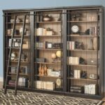 Martin Furniture IMTE4094x3 IMTE402 Toulouse 3 Bookcase Wall