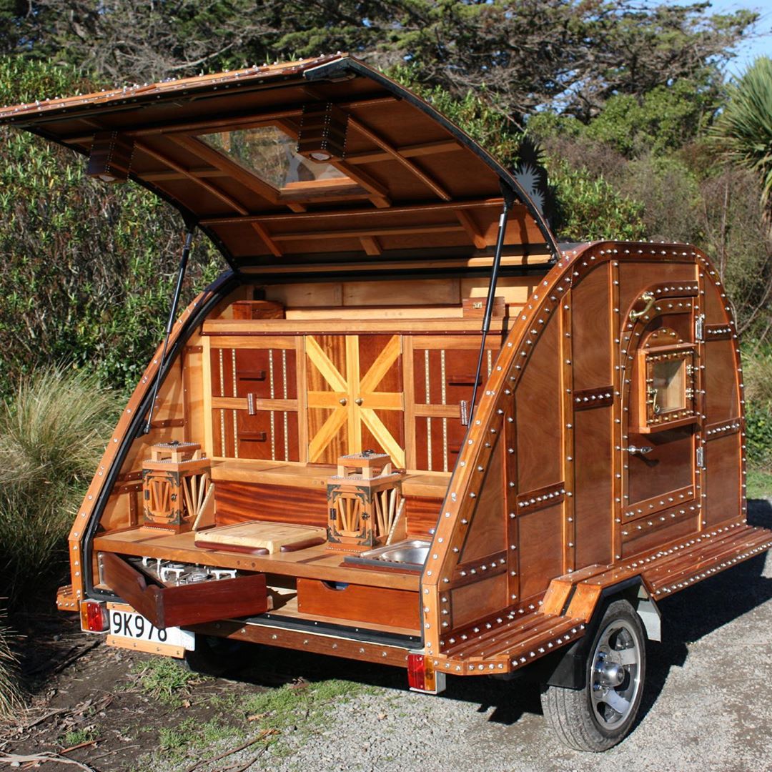 From Earthquake Wreck To Teardrop Trailer Living In A Shoebox