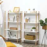 vasagle-bamboo-bookcase
