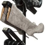 Boot Butler Standing Boot Rack – As Seen On Rachael Ray – Clean Up Your Floor & Protect Your Boots – 5-Pair Stand