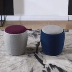 QQXX Shoe Bench Stools Storage Change Shoes Box Accommodating Reinforcement Cotton Wood Footstool Sofa Tea Stools