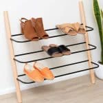 Wooden Shoe Rack Organizer – Modern Shoe Rack That