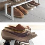 shoe-rack-white-metal