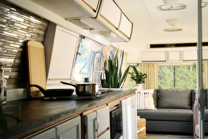 Airstream Glamper Renovated 1984 RV in PEC 4 - 14 Gorgeous Airstream Trailers to Rent for Your Next Vacation