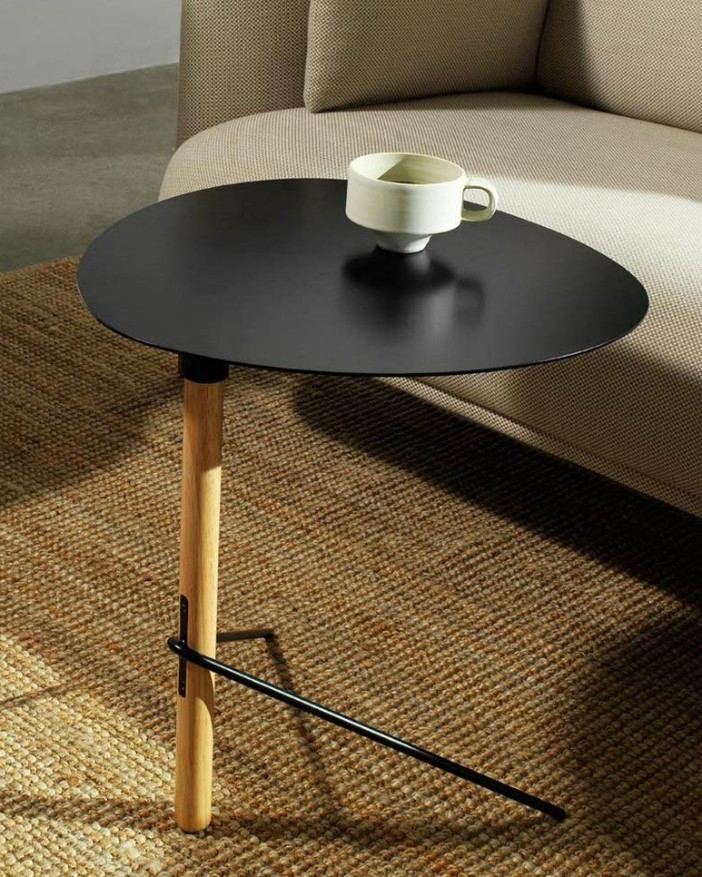 Modern Simplicity Side Table Metal Coffee Table Corner Table Balcony