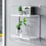 Lanoka+2-Tier+Folding+Display+Wall+Shelf