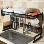over sink drying rack