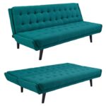 sleeper-sofa-teal-blue