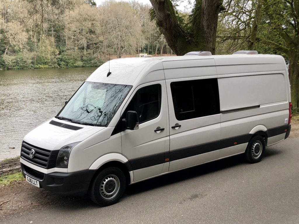 campervan Volkswagon Crafter 2 - This Custom-Built Campervan Makes On-The-Road Living Easy
